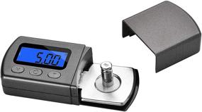 img 4 attached to 📀 DIGITNOW Digital Turntable Stylus Force Scale Gauge: Accurate 0.01g/5.00g Tracking Force Pressure Gauge for Tonearm Phono Cartridge with Blue LCD Backlight