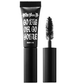 img 1 attached to 💄 Kat Von D Go Big Or Go Home Mascara - Trial Size in Trooper Black (2.5 mL)