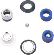 graco airless paint sprayer pump repair packing kit gdhxw 🔧 244194 - fits 295, 390, 395, 490, 495, 595, 3400 - aftermarket logo