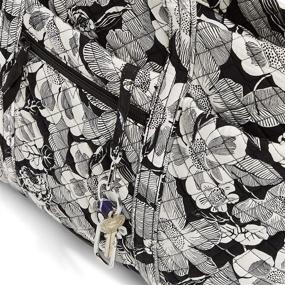 img 3 attached to Рюкзаки и кошельки для женщин от Vera Bradley из переработанного хлопка.