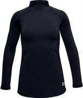 👕 medium girls' under armour coldgear long sleeve clothing logo