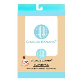 img 2 attached to 👶 Charlie Banana Baby Waterproof Reusable Diaper Pail and Laundry Bag: Convenient and Clean