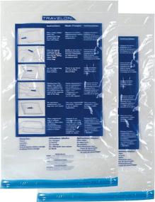 img 2 attached to 🛄 Efficiently Pack with Travelon Compression Packing Set - Medium Size and 1 Large