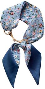 img 3 attached to DEOIRC Модная литературная сумка для девочек Аксессуары в модных шарфах