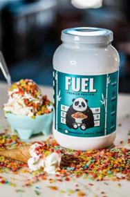 img 3 attached to 🐼 PANDA FUEL Premium Whey Protein Isolate – Non-GMO, Grass-Fed Collagen, Concentrate & Casein Protein Blend, Egg Protein, Probiotics, Digestive Enzymes – Multi-Stage Formula with 25 Servings (Fruity Cereal Flavor)