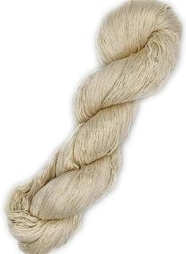 img 3 attached to 🧶 Revolution Fibers Mulberry Silk Lace Yarn | 100% Pure Off-White (Undyed) | 20/2 Silk | 100g - 1000yds Hank | Weaving, Crafting, Crochet, Knitting (1-Pack)
