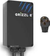 🔌 grizzl-e level 2 ev charger: high-performance indoor/outdoor car charging station (nema 14-50 plug, 24 feet premium cable), 16/24/32/40 amp logo