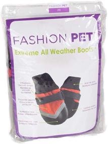 img 1 attached to Fashion Pet Extreme All Weather Boots 🐾 for Dogs - Snow, Rain, & Winter Protection!