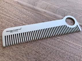 img 1 attached to Chicago Comb Stainless Anti Static Ultra Smooth Hair Care