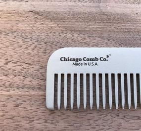 img 2 attached to Chicago Comb Stainless Anti Static Ultra Smooth Hair Care