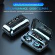 wireless earphone cancellation earbuds charging logo