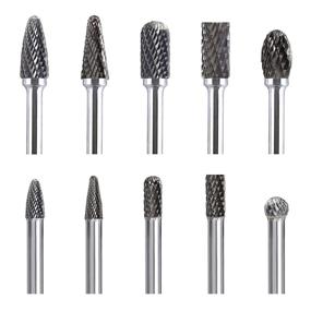 img 2 attached to Ultimate Precision: Double Cut Carbide Rotary Burr for Finest Material Shaping