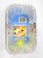 🍞 прочная алюминиевая форма durable foil d50050 6 для мини-батончиков - набор из 5 штук. логотип