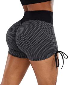 img 4 attached to 🏋️ Enhance Your Workout in TIK Tok Leggings: Butt-Lifting, Scrunch Booty, Yoga, and Running Tights for Women