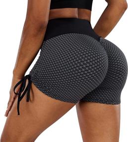 img 3 attached to 🏋️ Enhance Your Workout in TIK Tok Leggings: Butt-Lifting, Scrunch Booty, Yoga, and Running Tights for Women