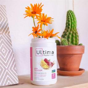 img 1 attached to 🍋 Ultima Replenisher Hydrating Electrolyte Powder: Pink Lemonade, Sugar Free, 0 Calories, 0 Carbs - Gluten-Free, Keto, Non-GMO with Magnesium, Potassium, Calcium (90 Servings)