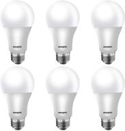 💡 listed equivalent daylight medium non-dimmable light bulb logo