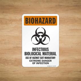 img 2 attached to 🧪 Biohazard Infectious Biological Material SmartSign