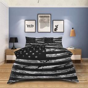 img 1 attached to Camouflage American Bedspread Decorative Pillowcases