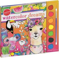 🎨 watercolor dreams craft kit by klutz: an ode to creativity and colorful art logo