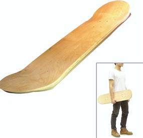 img 3 attached to 🛹 High-Quality Ageofone Blank Skateboard Decks - Maple Skateboard Decks 8.0'' for Optimal Performance