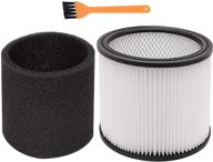 🧹 shop-vac 90304 replacement filters - pack of 3, including 90350, 90333, 903-04-00, 9030400, and 90585 foam sleeve, comparable to part numbers 90304 and 90585 логотип