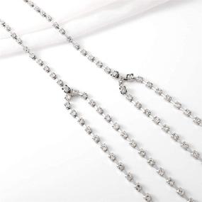 img 1 attached to Кристальные цепочки Victray Fashion Jewelry - ювелирные изделия для женщин