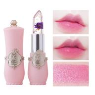 set of 6 moisturizing flower jelly lipsticks - long lasting, temperature-responsive formula, nutrient-rich lip balm, color-changing lip gloss logo