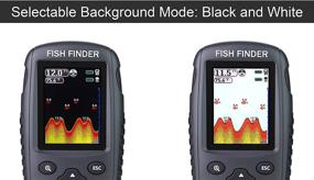 img 3 attached to Venterior Portable Fish Finder with Wireless Sonar Sensor – Rechargeable, Enhanced Performance Depth Locator with Fish Size, Water Temperature, Bottom Contour & Color LCD Display