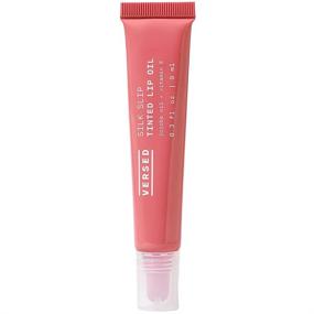 img 4 attached to Versed Blossom Silk Slip Lip Oil - Sheer Pink Lip Tint for Long-Lasting Hydration - Enriched with Jojoba Oil & Vitamin E - Smooths & Moisturizes Chapped Lips - Non-Toxic, Vegan Lip Care (0.3 oz)