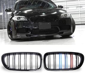 img 3 attached to Enhance Your BMW M5 F10's Aesthetics with SHENGYAWAUTO M-Color Front Kidney Grill Grille (2009-2016 Sedan)