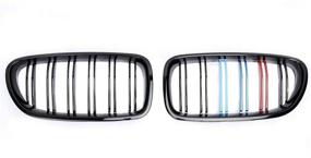 img 2 attached to Enhance Your BMW M5 F10's Aesthetics with SHENGYAWAUTO M-Color Front Kidney Grill Grille (2009-2016 Sedan)