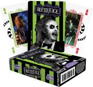 🎴 aquarius beetlejuice playing cards - officially licensed beetlejuice themed deck of cards for card games - poker size - collectible merchandise логотип