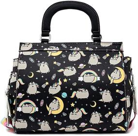 img 1 attached to 🌈 Loungefly x Pusheen Rainbow Unicorn Crossbody Bag: Embrace Magic and Style!