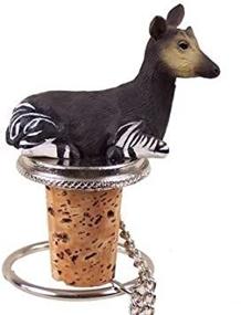 img 1 attached to Conversation Concepts Okapi Bottle Stopper