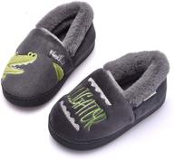 👧 comfy and cozy: besonety girls fuzzy slippers for toddler boys' - perfect shoes in slippers logo