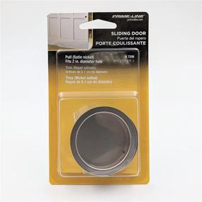 img 2 attached to 🚪 Satin Nickel Closet Door Finger Pulls - Pack of 2, 2-Inch Size by Prime-Line