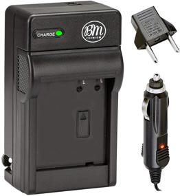 img 4 attached to BM Premium Battery Charger PowerShot Camera & Photo for Accessories