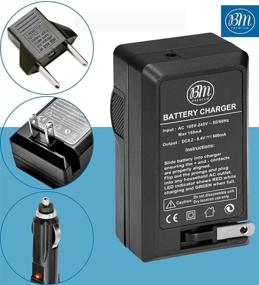 img 1 attached to BM Premium Battery Charger PowerShot Camera & Photo for Accessories