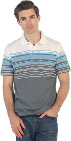 img 3 attached to Gioberti Modern Striped Pocket 2X Large Men's Clothing: Stylish and Spacious Attire for Contemporary Gentlemen