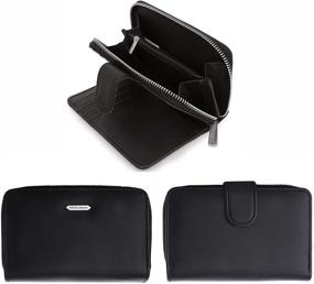 img 4 attached to DAVIDJONES Ladies Compact Genuine Leather Women's Handbags & Wallets