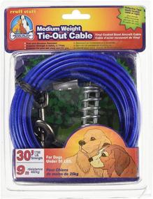 img 1 attached to 🐶 30-Foot Medium Weight Dog Tie-Out Cable