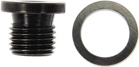 img 1 attached to 🔌 Dorman 921-131 Oil Drain Plug | M14-1.50 Standard | 17mm Head Size | Pack of 5 | Compatible with Select Audi and Volkswagen Models