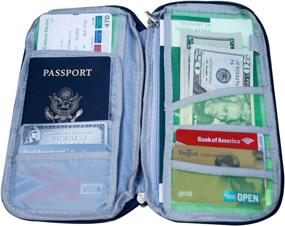 img 3 attached to 🛂 Passport Travel Documents Holder - Wrapables Travel Accessories