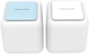 img 4 attached to WAVLINK Mesh WiFi Systems Whole Home Dual Band AC1200 - Seamless Roaming - White WN535K2, 2-Pack (1 router +1 satellite)