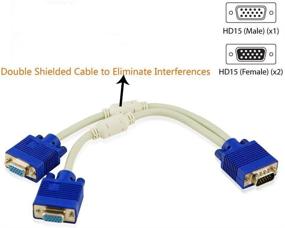 img 3 attached to Honbay VGA Monitor Splitter Cable