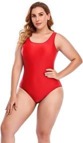 img 2 attached to 👙 Annbon Conservative Monokini Swimsuit: Stylish Women's Swimwear in Swimsuits & Cover Ups