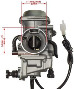 img 3 attached to Ruijie Carburetor Replacement Rancher350 Foreman400