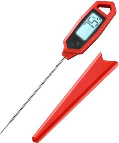 img 3 attached to 🌡️ Lavatools PT18 Professional Backlit Digital Meat Thermometer – 4.5&#34; Ambidextrous design for Kitchen, Food Cooking, Grill, BBQ, Smoker, Candy, Home Brewing & Oil Deep Frying – Commercial-grade