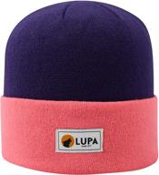 canadian made classic acrylic fuchsia accessories for boys in cold weather by lupa logo